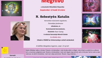 N. Sebestyén Katalin előadására meghívó